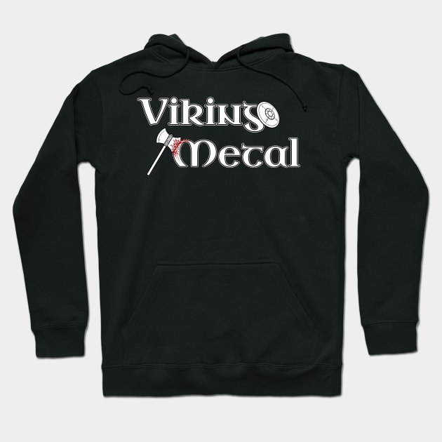 Heavy Metal Festival - Viking Metal Hoodie by Modern Medieval Design